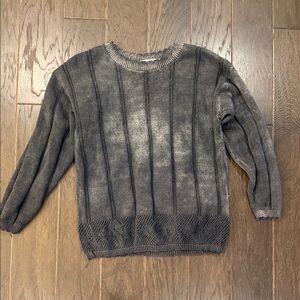 Gray Crew Neck Sweater